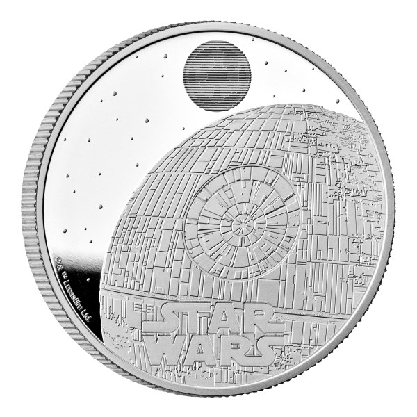 1 Unze Silber Proof Star Wars - Death Star II £ 2 UK 2024