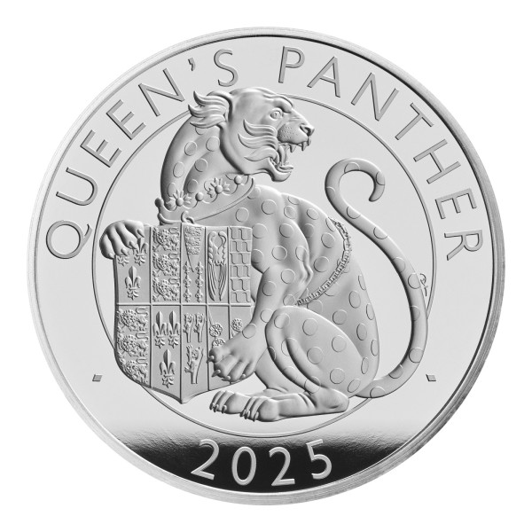 1 Unze Silber Proof - The Queen's Panther - The Royal Tudor Beasts (7) 2 £ United Kingdom 2025